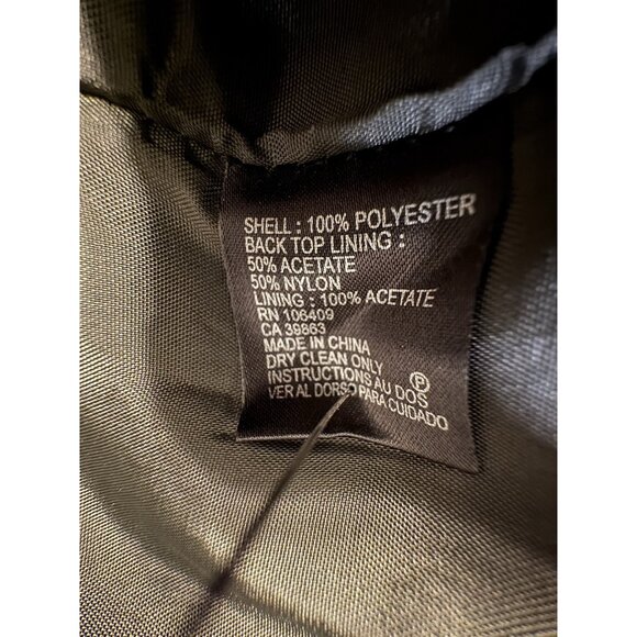 Tahari Levine Dress 10 Tweed Olive Green.Brown Short Sleeve Sheath Career Church - Picture 5 of 10